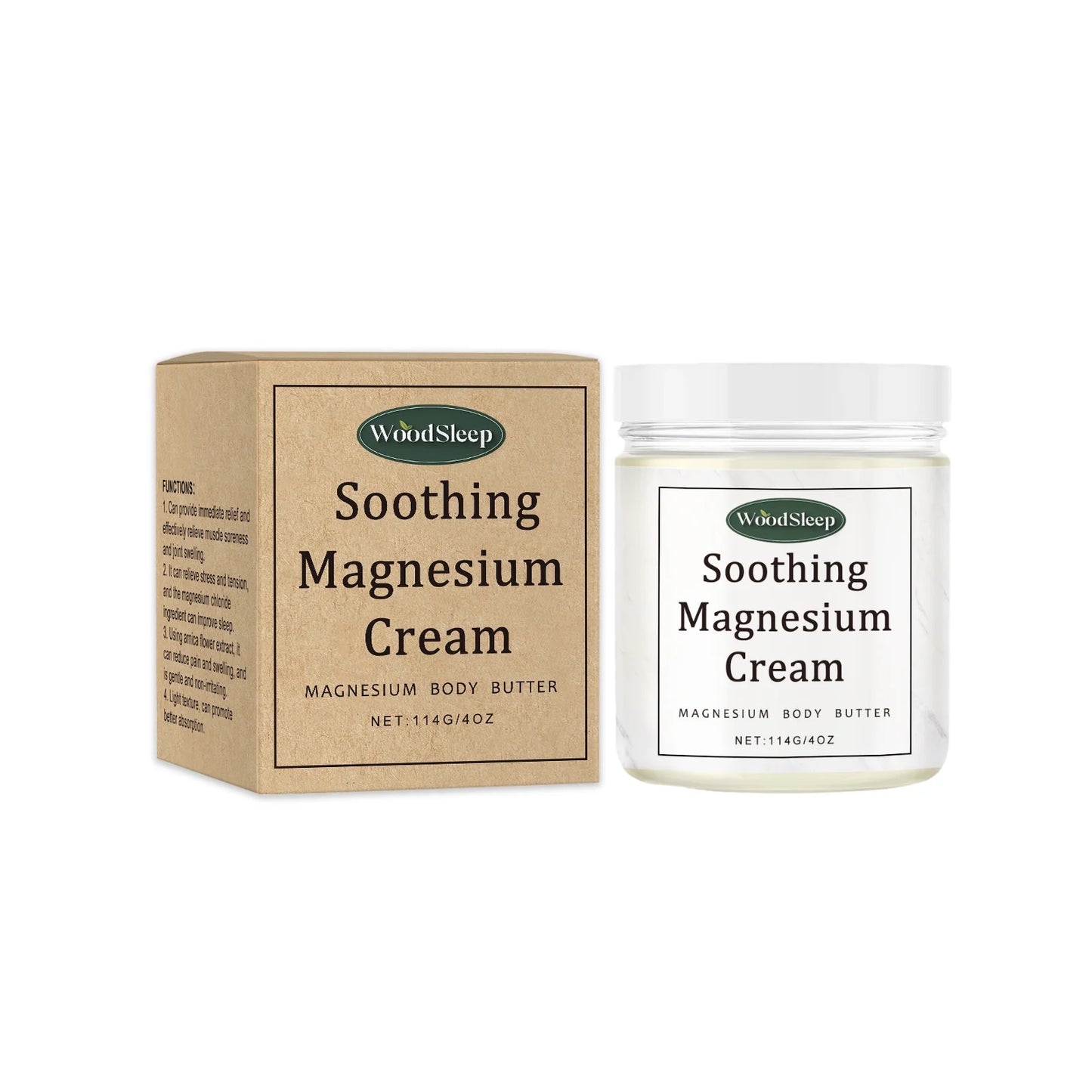 Woodsleep Nerve Relief Magnesium Cream