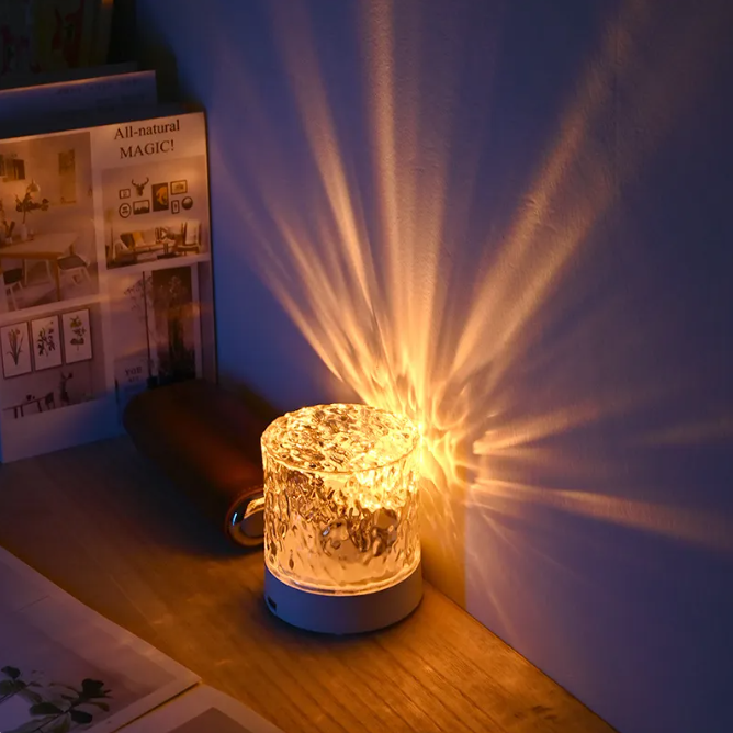 Wave Glow Desk & Room Lamp