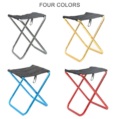 Ultralight Portable Aluminium Folding Camping Stool