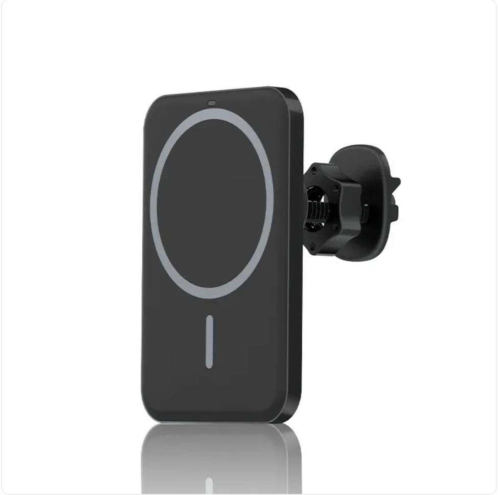 Magnetic Wireless Car Charger & Phone Mount | MagSafe Compatible