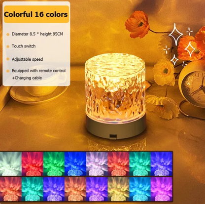 Wave Glow Desk & Room Lamp