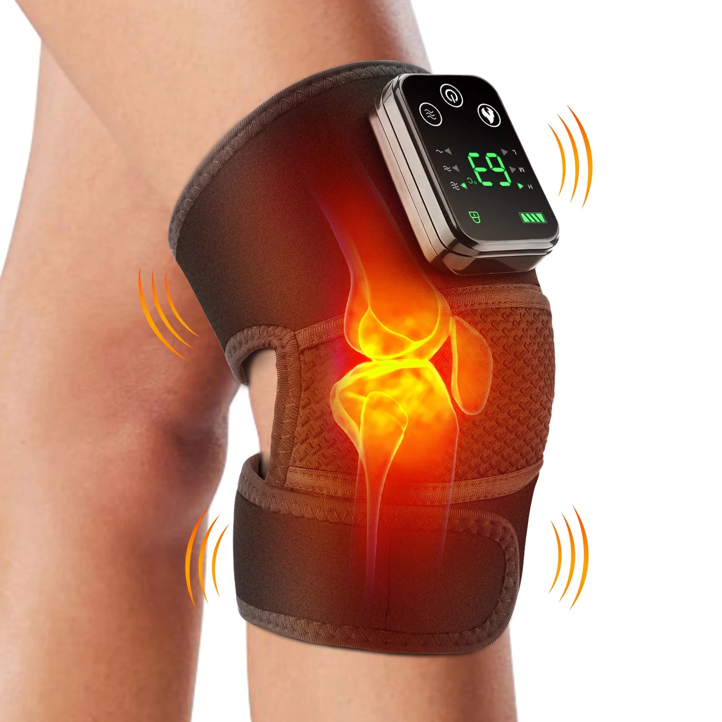 Knee Heating Massager for Joint Physiotherapy