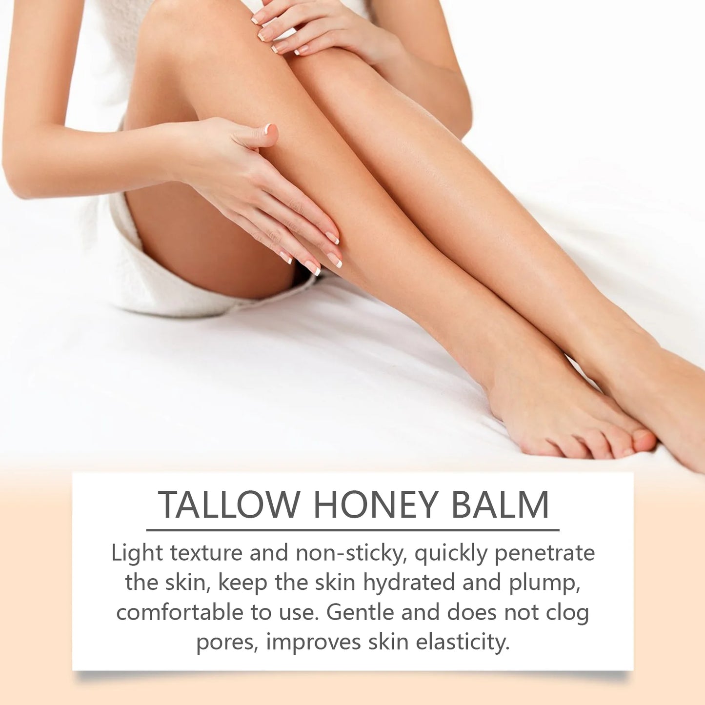 Tallow Honey Cream for Glowing, Hydrating Skin