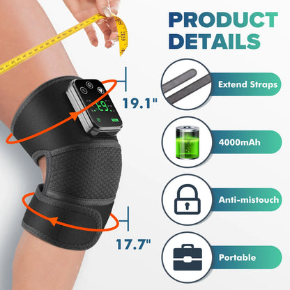 Knee Heating Massager for Joint Physiotherapy