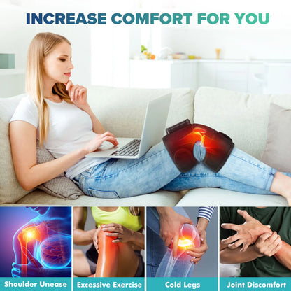 Knee Heating Massager for Joint Physiotherapy