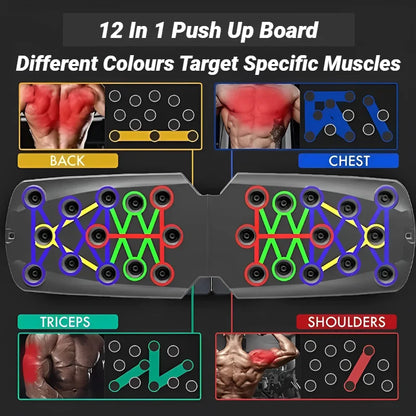 Portable Multifunctional Push Up Board